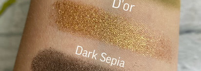Самая шикарная палетка в "болотной" гамме Mini gold palette от Natasha Denona