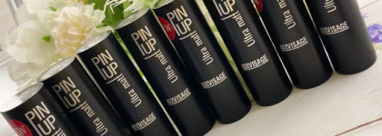 Моя коллекция белорусских помад Pin Up Ultra Matt от бренда Luxvisage