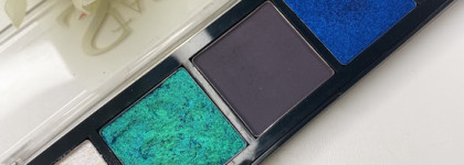 Восхитительная птичка с браком в оперении-палетка E17 Blue Hummingbird от перспективного белорусского бренда StasyAlex professional makeup