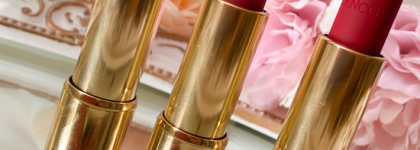 Помады, от которых невозможно оторваться, обзор последних 3 оттенков новой линейки помад Lancome L'absolu Rouge Intimatte