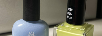 Идеальный весенний дуэт: тропическая пастель от Anny и небесный Nailor