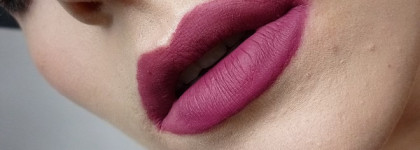Жидкая матовая помада cream lip stain от Sephora в оттенке 38