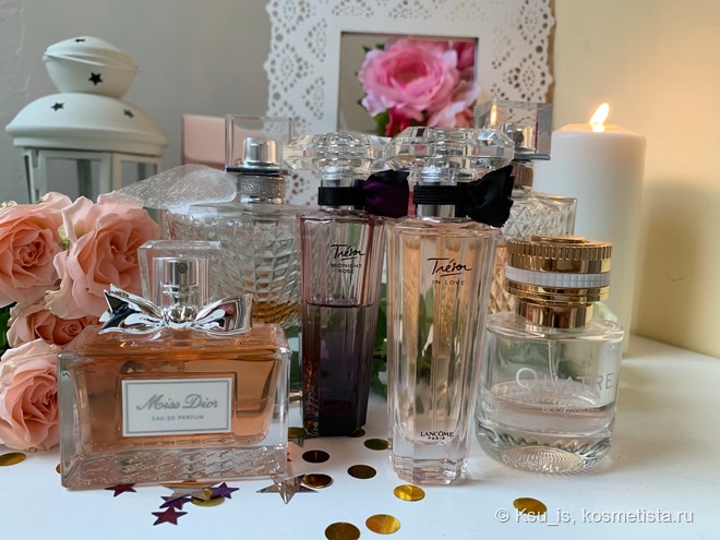 Мои зимние ароматы. Одни грею душу, а другие уносят в лето. Lancome, Dior, Boucheron