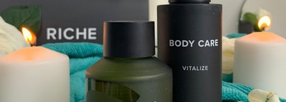 Питательное молочко Riche Body Care и Успокаивающе масло Riche Body OiL