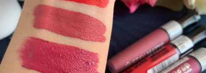 Жидкие и стойкие помады Stay Matte и Stay Satin Rimmel