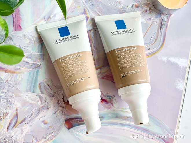 La Roche-posay Toleriane sensitive le teint creme. Светлый и Натуральный