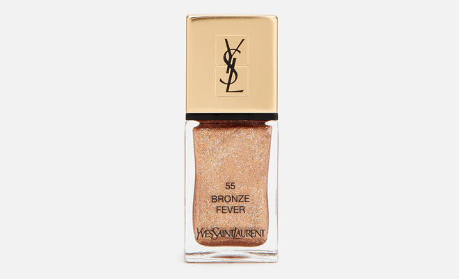 Готовимся к Новому году с Yves Saint Laurent La laque couture. Оттенок 55