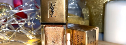 Готовимся к Новому году с Yves Saint Laurent La laque couture. Оттенок 55