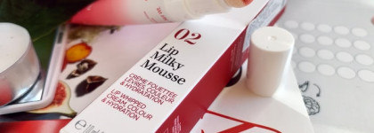 Новинка весны. Кремовый блеск для губ Clarins lip milky mousse 02