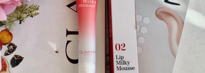 Новинка весны. Кремовый блеск для губ Clarins lip milky mousse 02