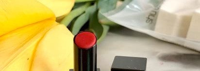 Невероятная помада Shu Uemura Rouge unlimited amplified matte 163! Приятно удивила и порадовала