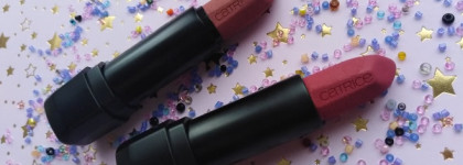 Catrice Demi Matt lipstick оттенки 030 Coffee, Mattmoiselle? и 070 From rose with love