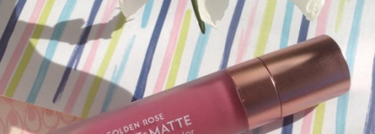 Шикарная комфортная матовая помада для губ Soft & Matte Creamy LipColor от Golden Rose в оттенке №110 - звезда моей коллекции матовых помад