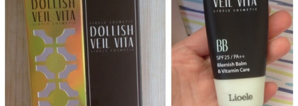 Lioele Dollish Veil Vita - Корейский ВВ крем, который уже полгода помогает мне визуально нейтрализовать красноту кожи лица