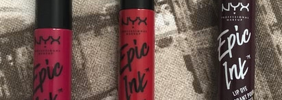 Супер устойчивая жидкая губная помада NYX Epic Ink Lip Dye, эпик не для впечатлительных,в оттенке 01,03,07