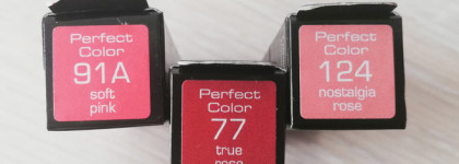 Artdeco Perfect Color Lipstick #91A, #77, #124