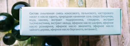 Соляное мыло, бактерицидное, для жирной и проблемной кожи Kleona