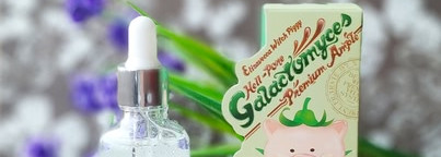 Две корейские хрюшки-сыворотки: Elizavecca Witch Piggy Hell-Pore EGF Special Ample и Elizavecca Witch Piggy Hell-Pore Galactomyces Pure Ample 100% 