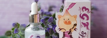 Две корейские хрюшки-сыворотки: Elizavecca Witch Piggy Hell-Pore EGF Special Ample и Elizavecca Witch Piggy Hell-Pore Galactomyces Pure Ample 100% 