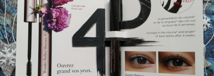 Питательная губная помада с лаковым покрытием Clarins Joli Rouge Lacquer & Тушь для ресниц Clarins Wonder Perfect Mascara 4D