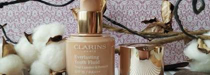 Тональный флюид Clarins Everlasting youth fluid 107