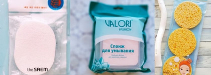 Сравнение трех спонжей для умывания