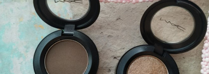 Тени для век MAC Eye Shadow в двух очень удачных оттенках Concrete и L.e.s. Artiste