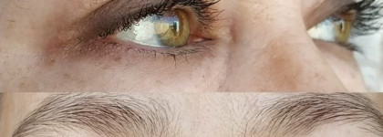 Тени для век MAC Eye Shadow в двух очень удачных оттенках Concrete и L.e.s. Artiste