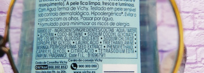 Очищающий освежающий гель для умывания Vichy Gel Frais Nettoyant линейки Pureté Thermale