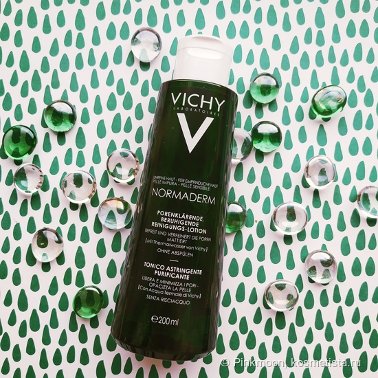 Сужающий поры лосьон для глубокого очищения проблемной кожи Vichy Normaderm Purifying Pore-Tightening Lotion