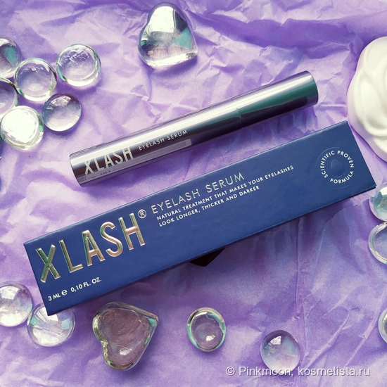 С сывороткой XLash Eyelash Serum ресницы растут буквально "на глазах"