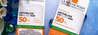 Лёгкий флюид и стик из солнцезащитной линейки Anthelios от La Roche Posay стали моими фаворитами этим летом