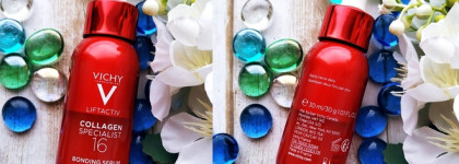 Сыворотка Liftactiv Vichy Collagen Specialist 16 Bonding Serum и Крем для кожи вокруг глаз Vichy Liftactiv Collagen Specialist 16 Eye Care