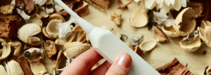 Зубная щетка Hapica Minus Ion и насадка BRT-9 с щетинками разной длины