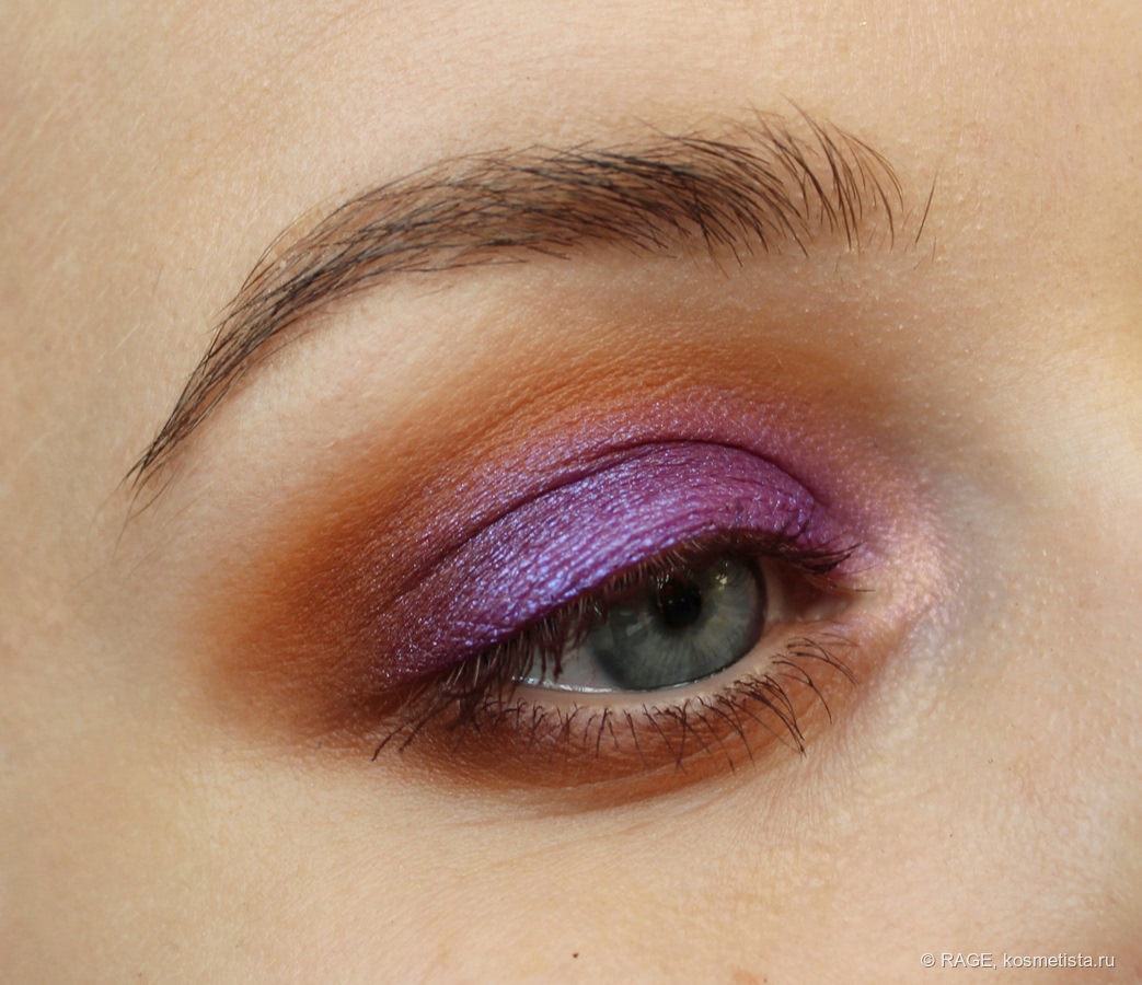 Макияж в фиолетовом цвете картинки