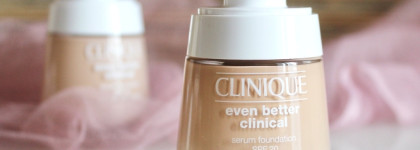 Новинка от Clinique. Тональное средство Even Better Clinical Serum Foundation SPF20 в оттенках CN02 Breeze и CN28 Ivory