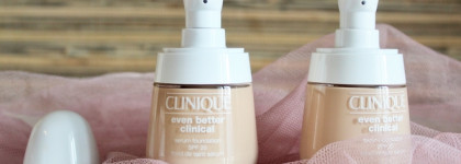 Новинка от Clinique. Тональное средство Even Better Clinical Serum Foundation SPF20 в оттенках CN02 Breeze и CN28 Ivory