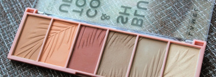 Lamel: обзор палетки для лица, блеска для губ и двух карандашей для бровей