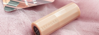 Прекрасный карамельный нюд. Sephora Rouge Satine Nude в оттенке S03 On Fleek
