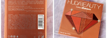 Приятные воспоминания о Huda Beauty Topaz Obsessions