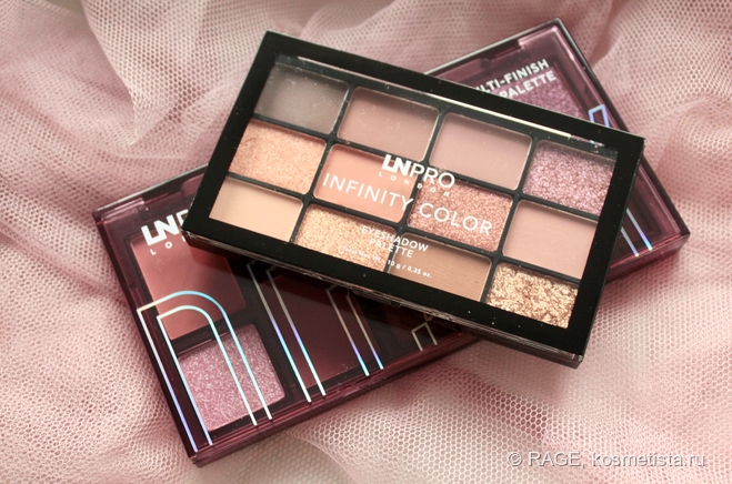 Палетки теней от LN Pro: Multi-Finish Eyeshadow Palette 402 Dusty и ...