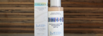 Лучший бюджетный тональный крем найден? Enough Collagen Whitening Moisture Foundation 3 in 1 в оттенке 13