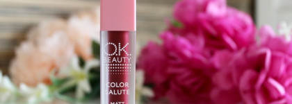 OK Beauty Color Salute Matt & Stay в оттенке Dita. Далеко от идеала, но красиво