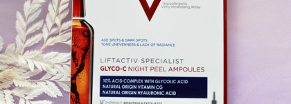 Vichy Liftactiv Specialist Glyco-C Night Peel Ampoules: подробно о результатах использования