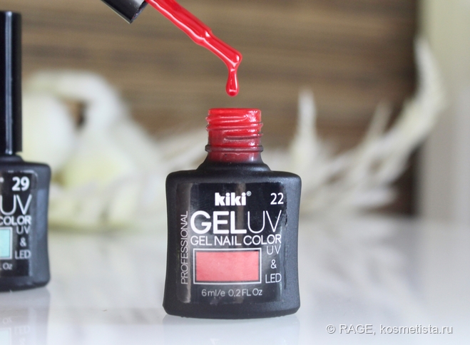 Классический красный. Безупречный гель-лак Kiki Professional Gel UV ...