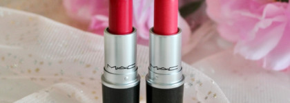 Яркие летние помады MAC Retro Matte Lipstick в оттенках All Fired Up и Relentlessly Red