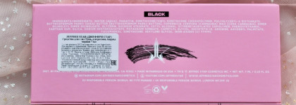Спорная тушь Jeffree Star Cosmetics Approved Mascara black