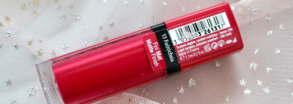 Помада из прошлого? Bourjois Rouge Edition Velvet в оттенке 13 Fu(n)chsia