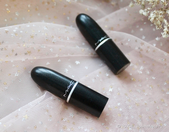 MAC Satin Lipstick в оттенках 803 Captive и 813 Mocha