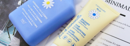 Camomilla Blu: очищающий гель для лица и тела и разглаживающий кондиционер для волос